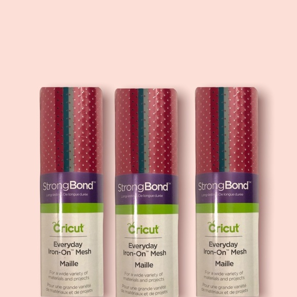 Three rolls, New in package, Cricut Everyday Iron-On Mesh Sampler… - Picture 2 of 11